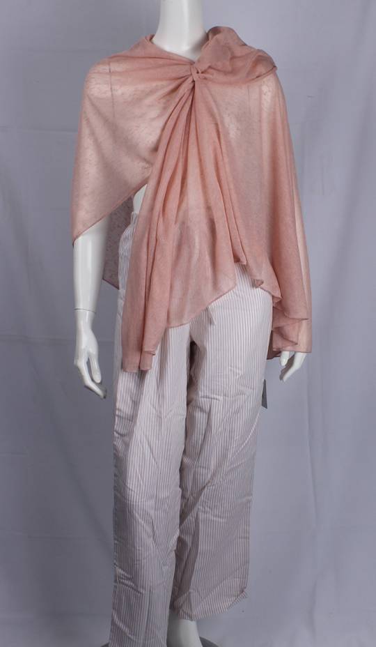 Alice&Lily viscose pull through poncho pink Style: SC/4477PNK